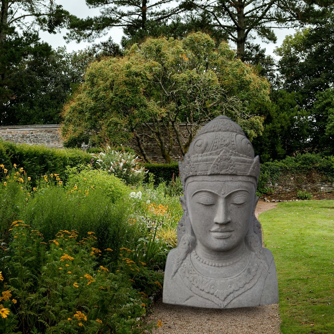 Buste de Shiva en andésite