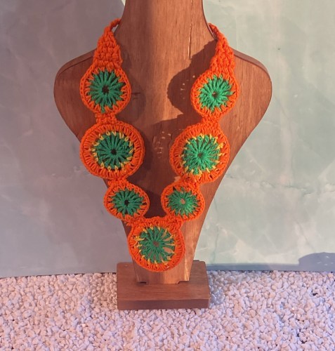 Collier, L'essence Ciel Jardin D'ailleurs, bijoux artisanaux, artisanat d'Indonésie