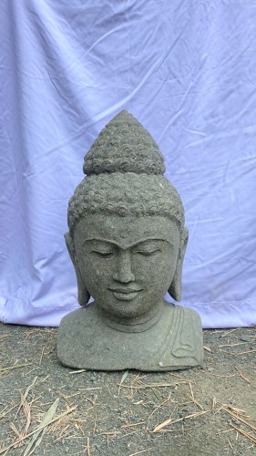 BUDDHA-BUST-GREENSTONE-50-CM-A-FRONT